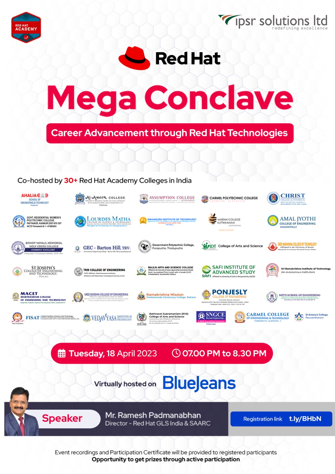 Red Hat Mega Conclave - Career Advancement through Red Hat Technologies
