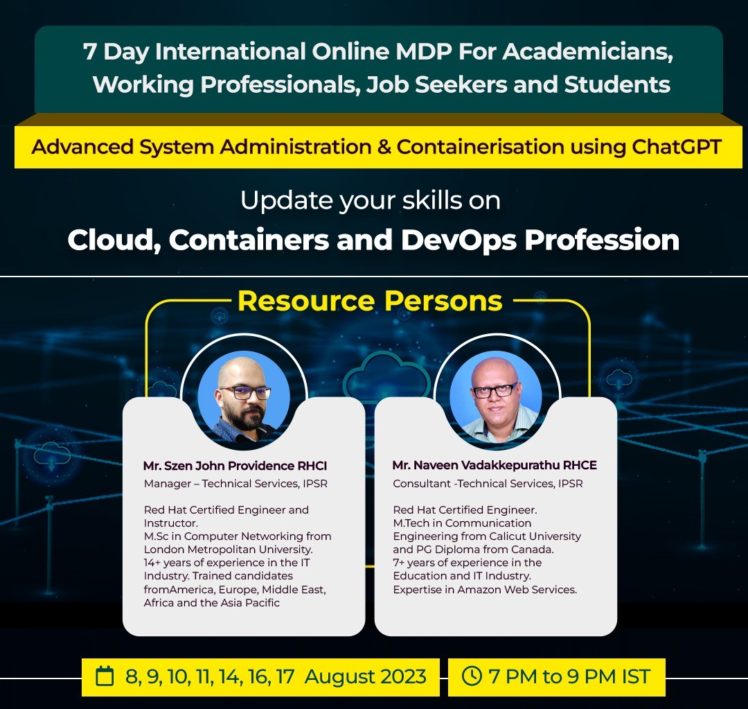 MDP No. II - MDP on Advanced System Administration & Containerisation using ChatGPT