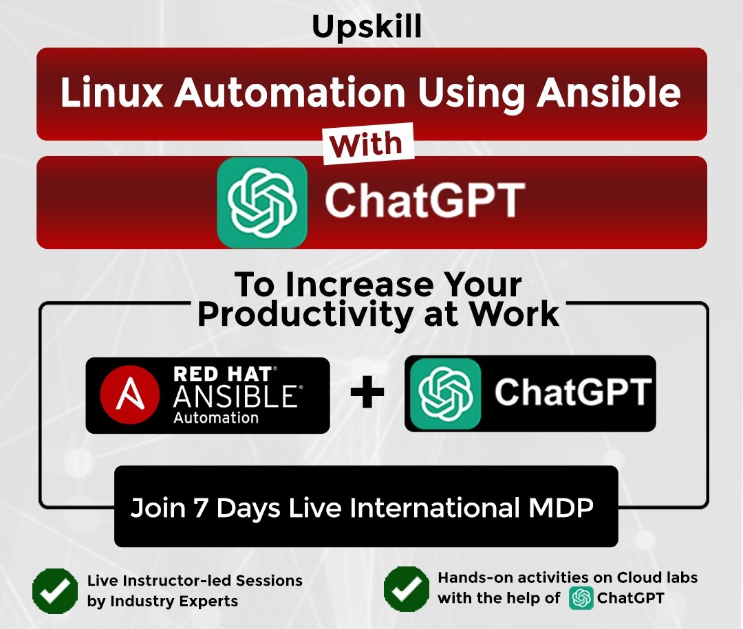 MDP No. III - MDP on Linux Automation using Ansible with ChatGPT