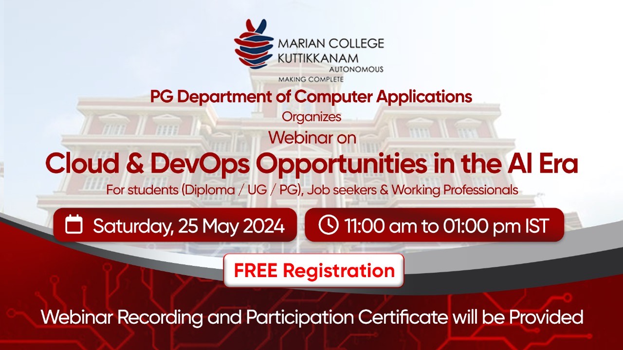 Webinar on Cloud & DevOps Opportunities in the AI Era