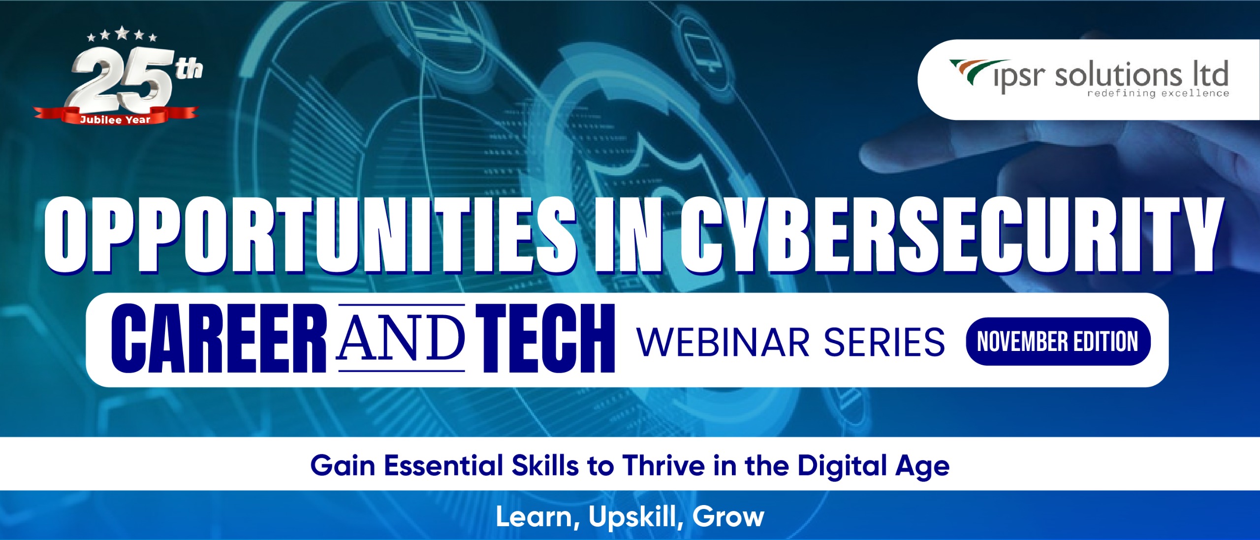 Webinar on Opportunities in Cybersecurity