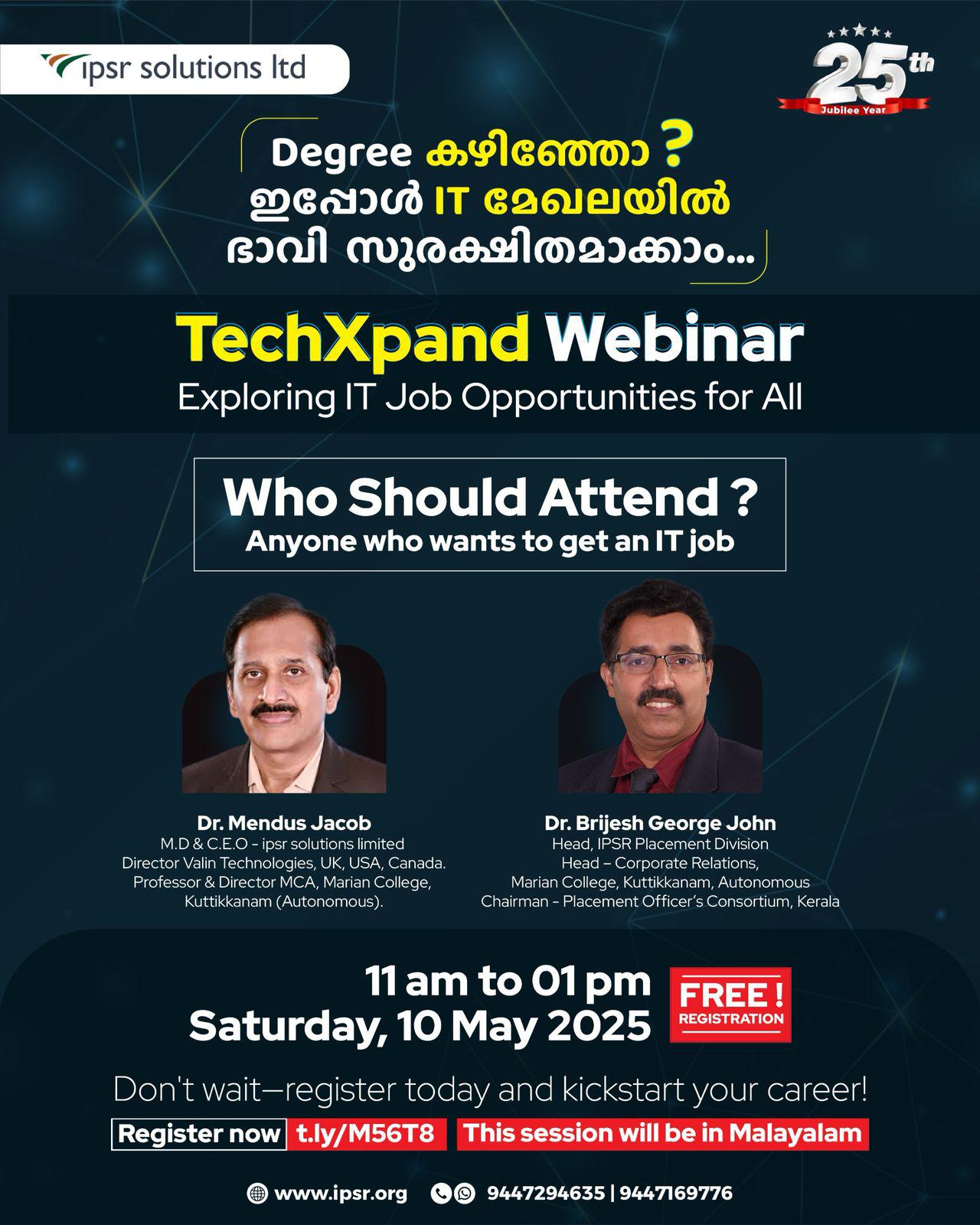 TechXpand Webinar - Exploring IT Job Opportunities for All